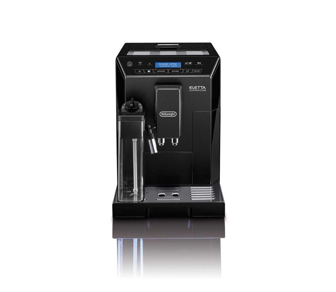 mengsel eten Zeeziekte DELONGHI Fully Automatic Coffee Machine Eletta Capputino ECAM44660BH |  Products | Lucky Cofee Machine, gourp of UCC, offer you commercial coffee  machine.